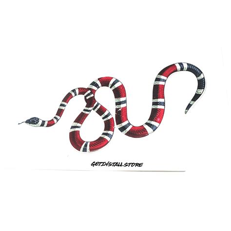 gucci snake sticker car|1.